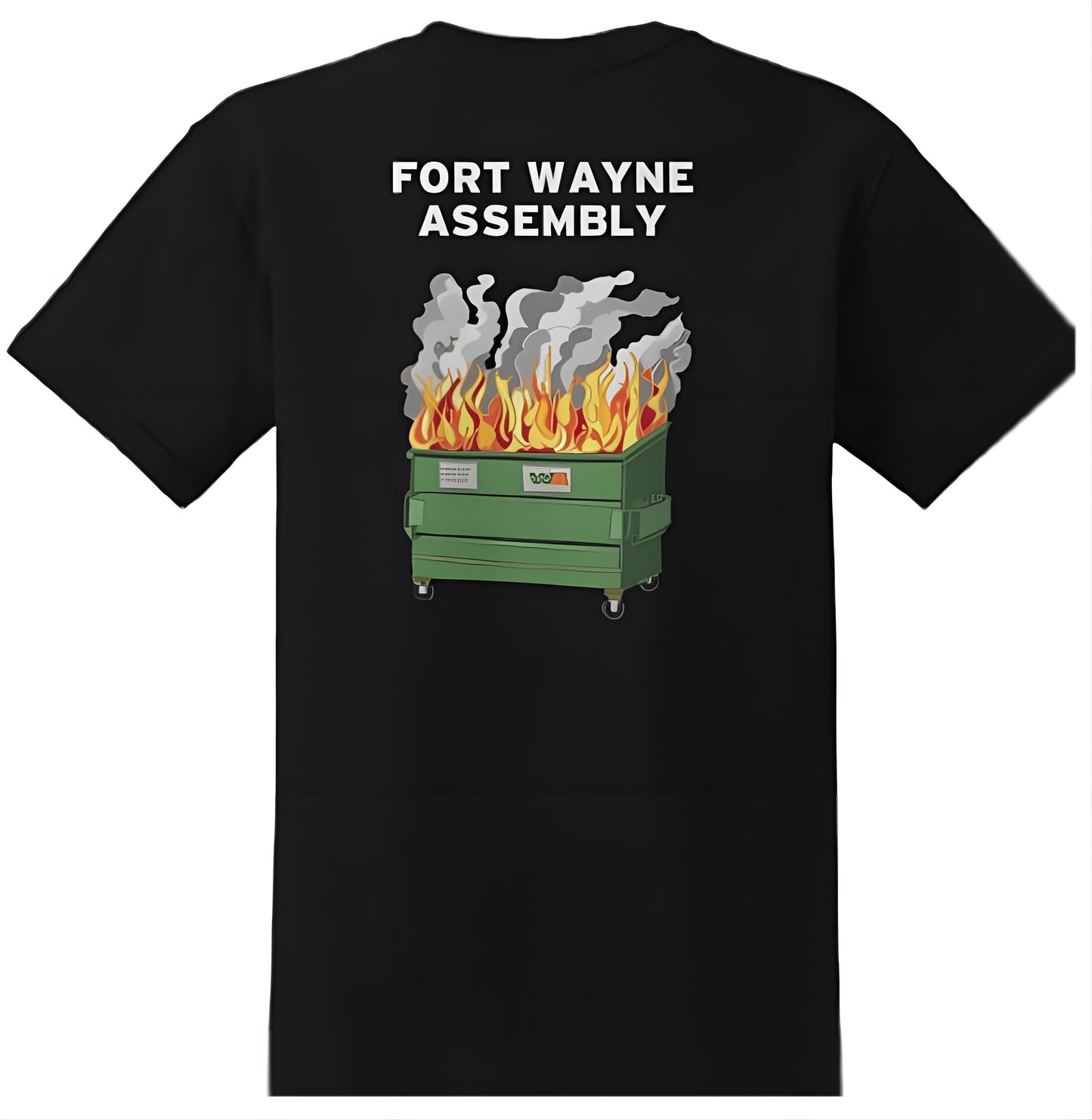 FWA Dumpster Fire t-shirt