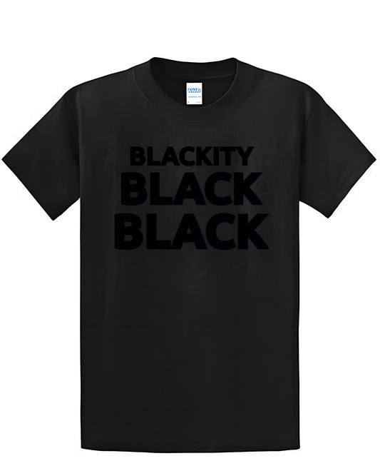 Blackity Black Black t-shirt