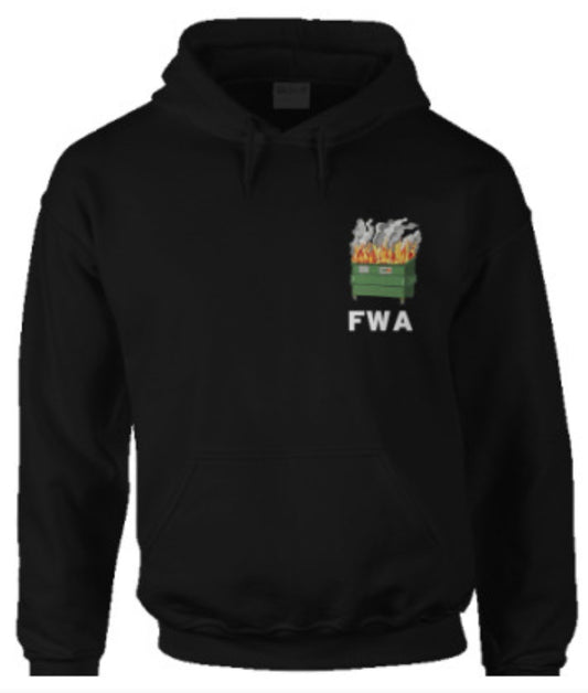 FWA Dumpster Fire hoodie