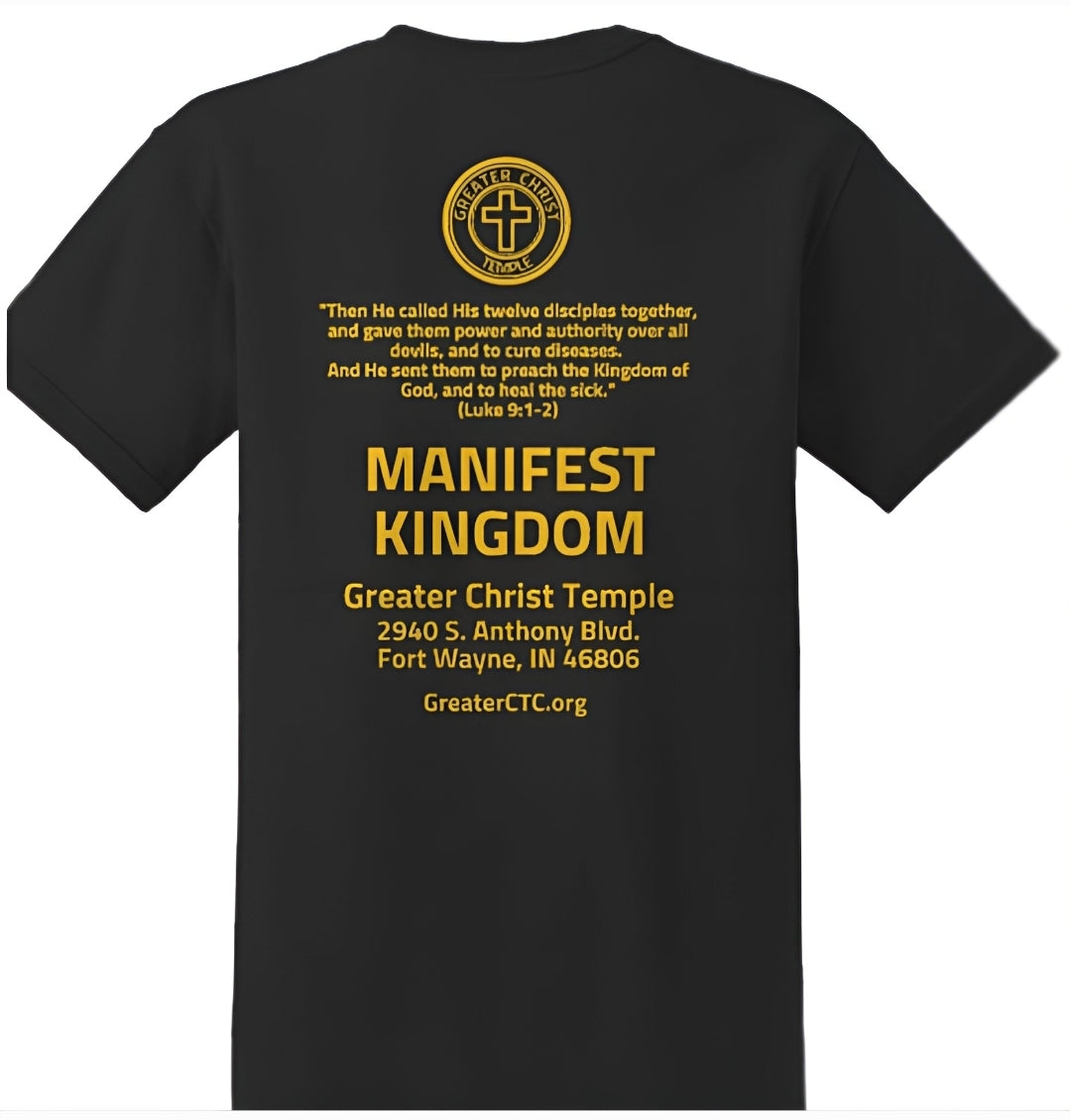 Manifest Kingdom - GreaterCTC Alternate tshirt